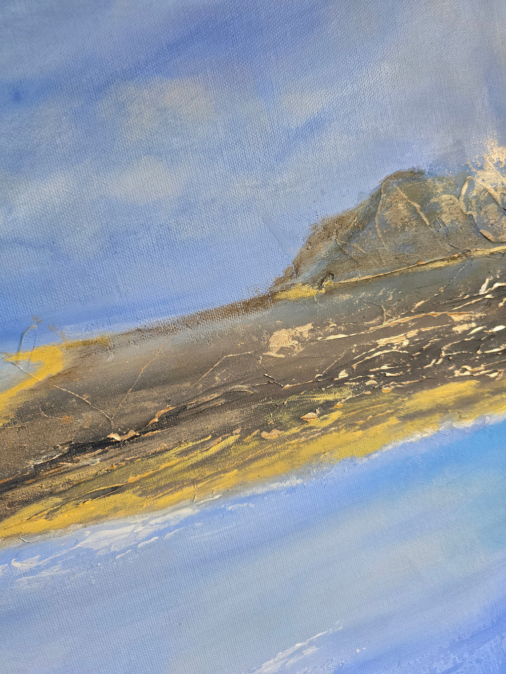 Whispers of Light - original artwork on canvas 120cm x 100cm