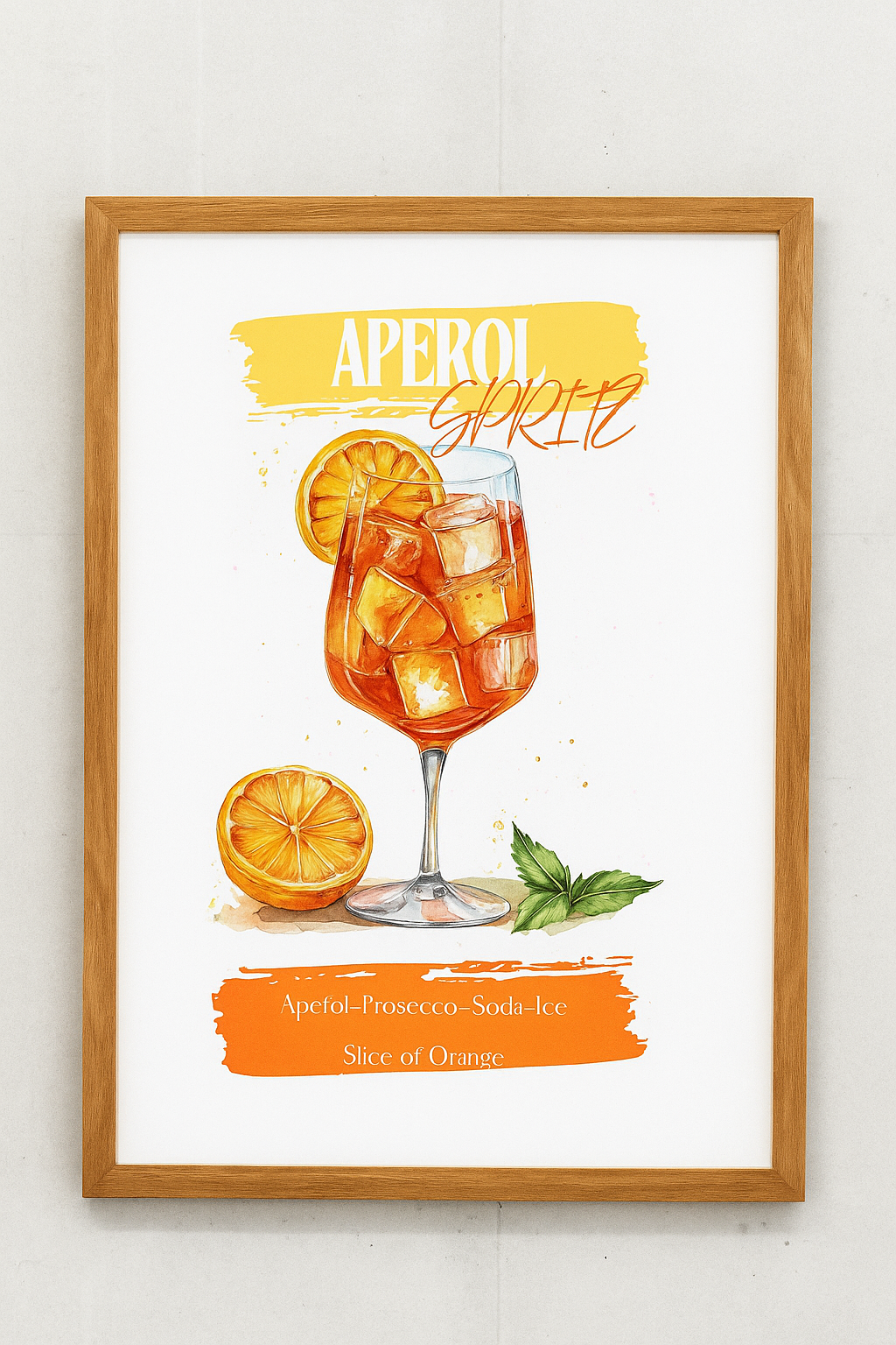 Stylish cocktail wall art prints for modern bar and kitchen decor